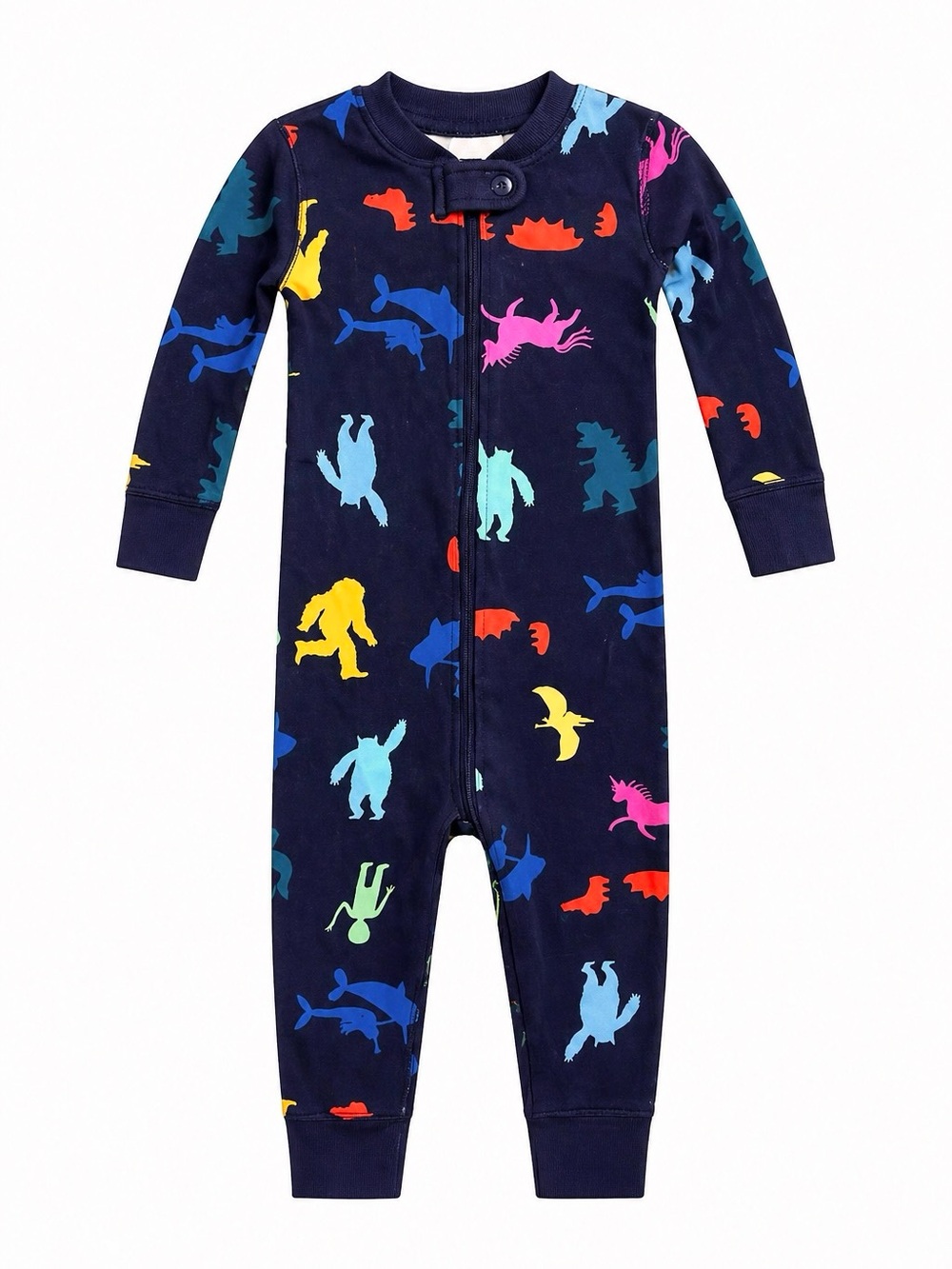 Hanna Andersson 18-24M Organic Cotton Zippered Sleeper Mythical Creautures